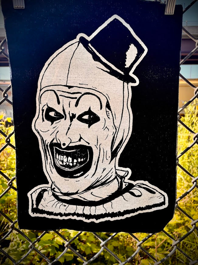Art the Clown back patch.