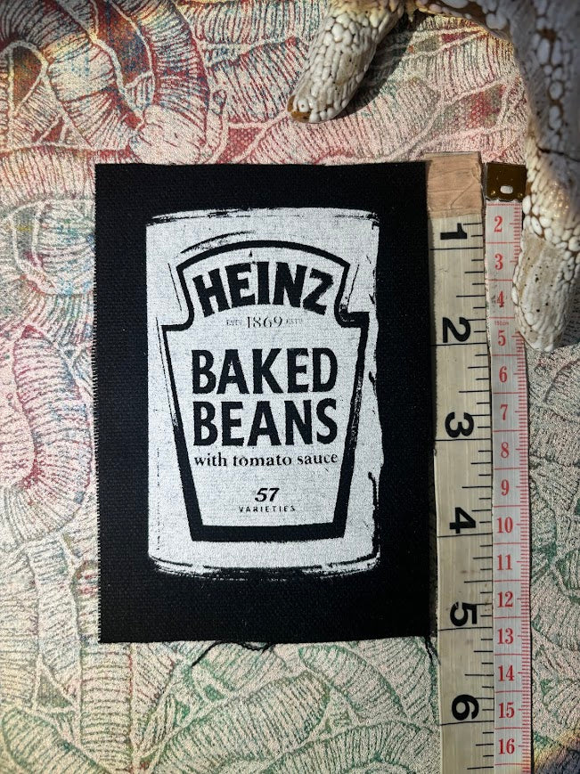 Heinz baked beans patch.