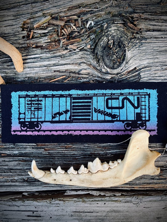 CN boxcar sew on patch