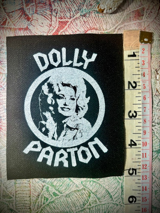 Dolly Parton heavy metal patch