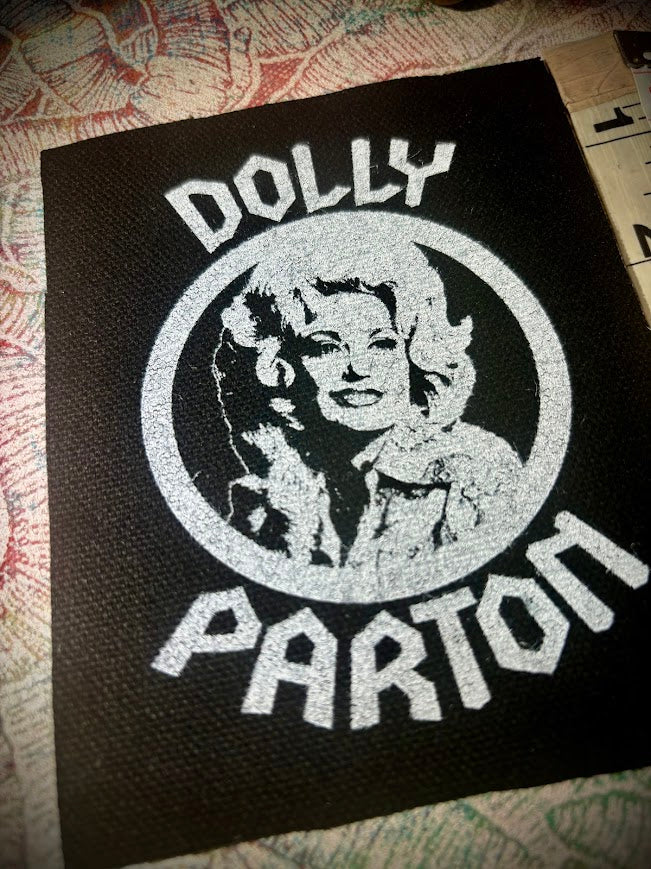 Dolly Parton heavy metal patch