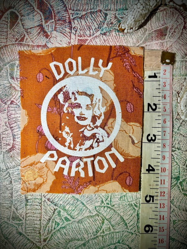 Dolly Parton heavy metal patch