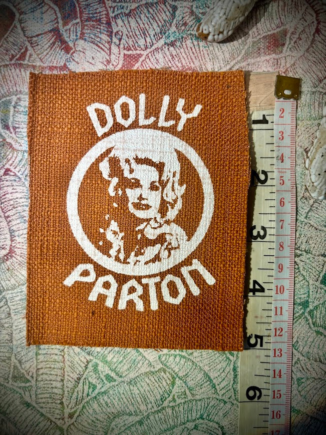 Dolly Parton heavy metal patch