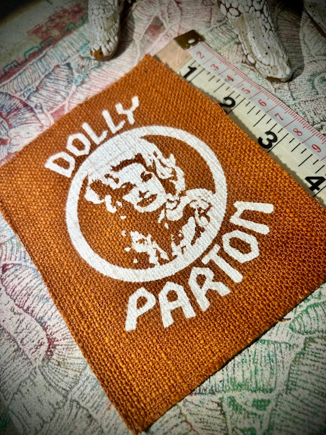Dolly Parton heavy metal patch
