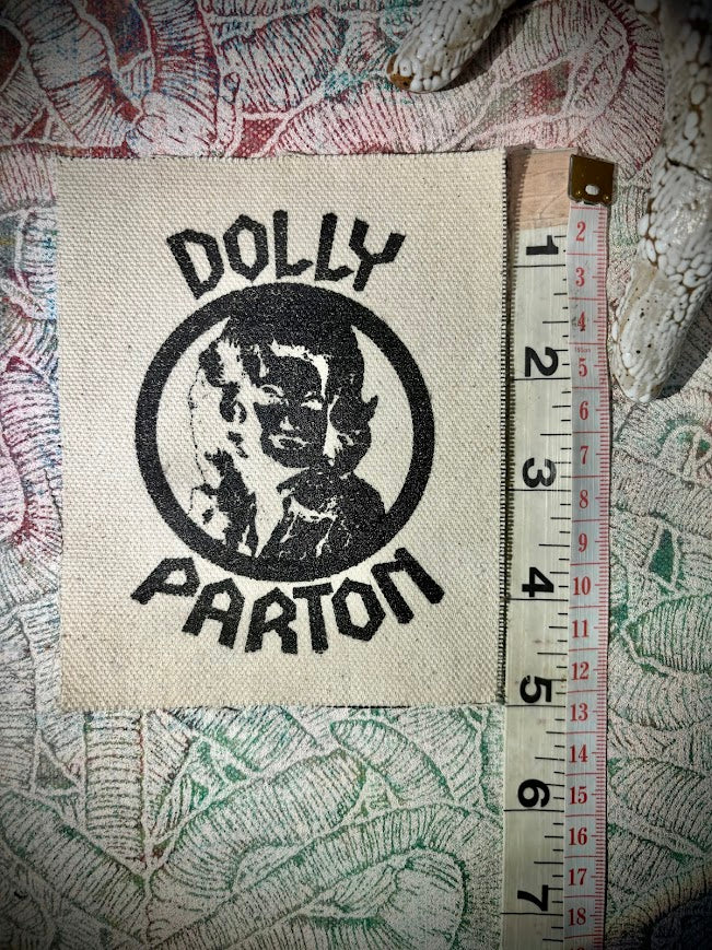 Dolly Parton heavy metal patch