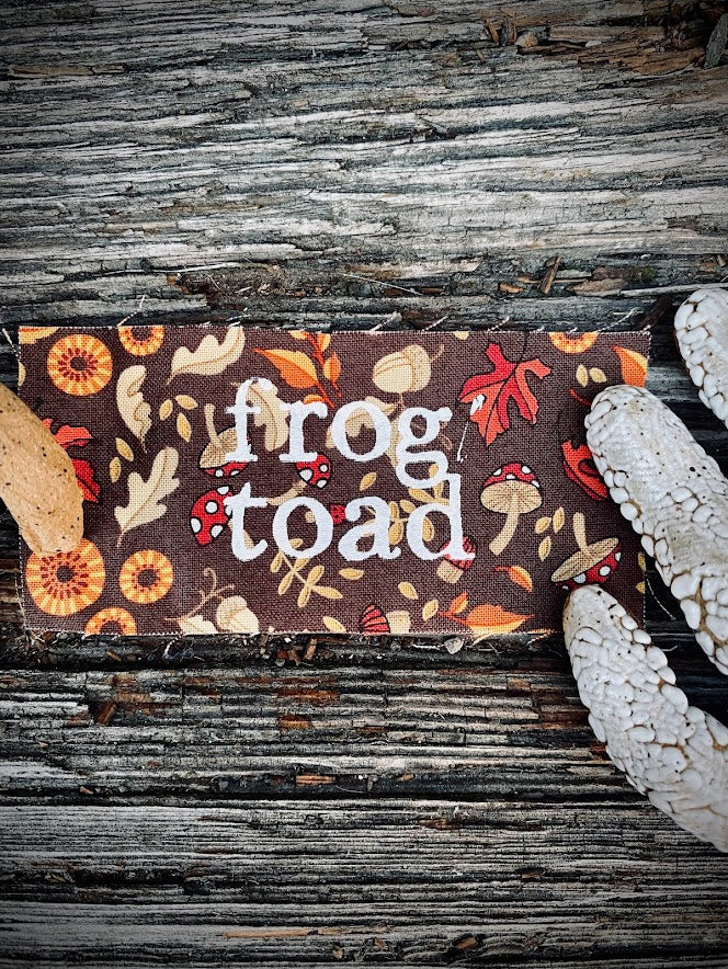 frog/toad mini patch