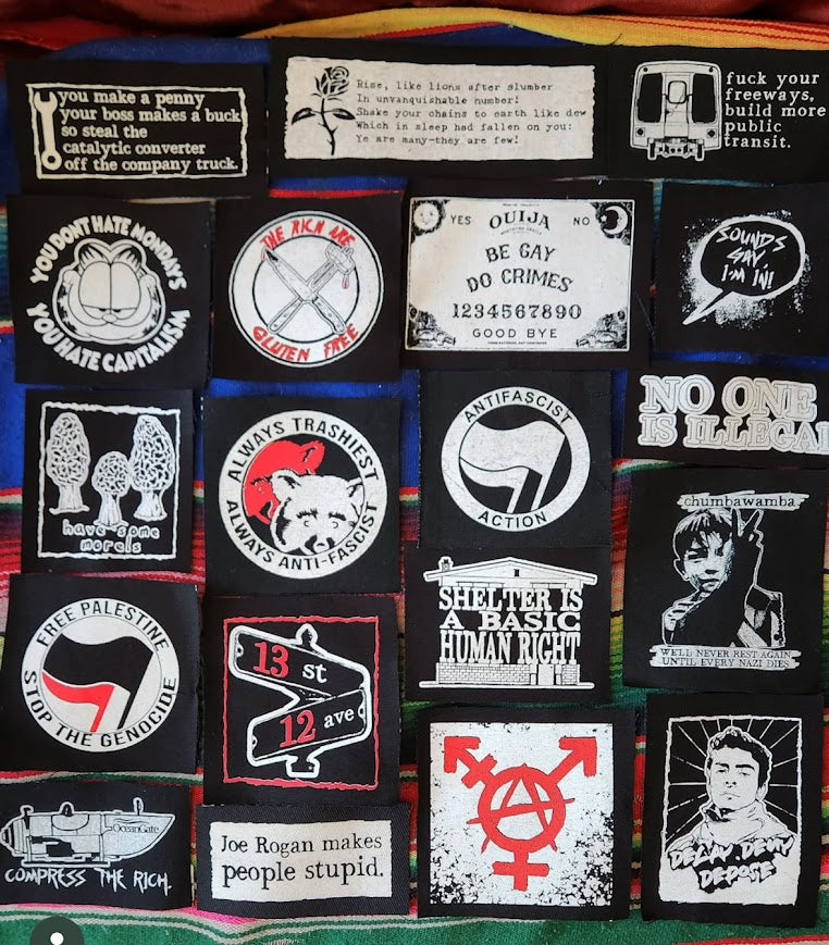 Wholesale patch bundle: multiple sizes.