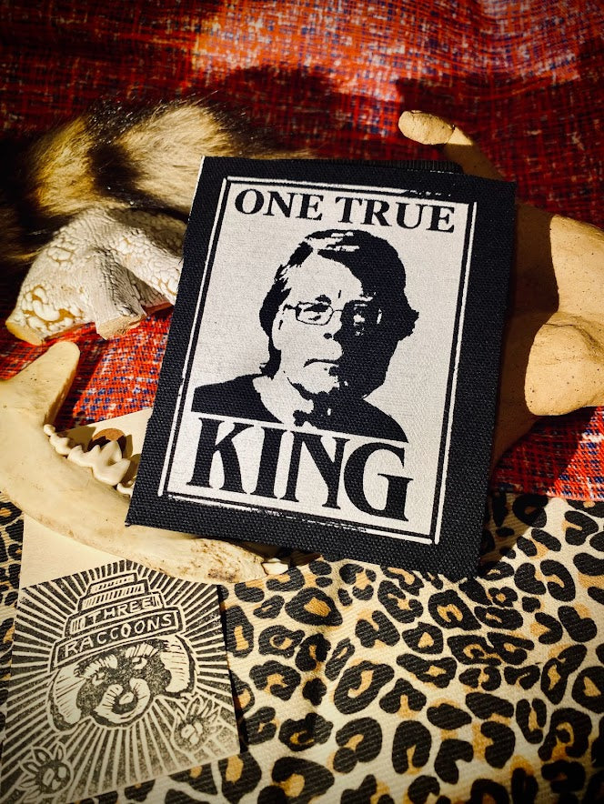 One True King! Stephen King sew on patch