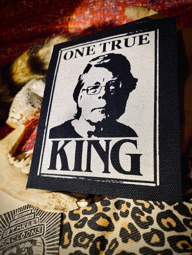 One True King! Stephen King sew on patch