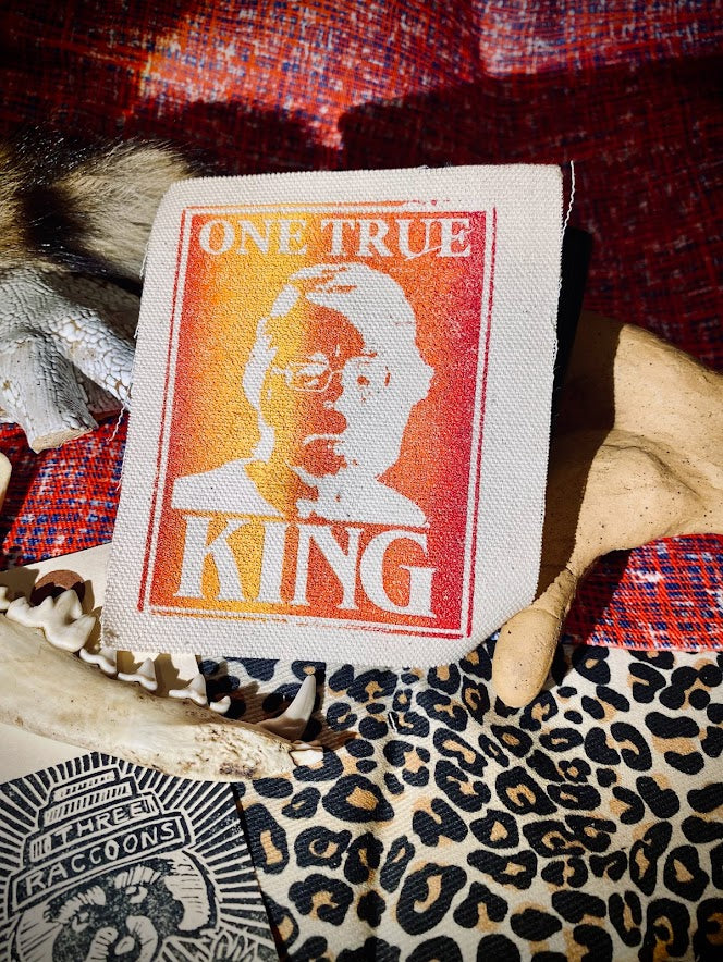 One True King! Stephen King sew on patch