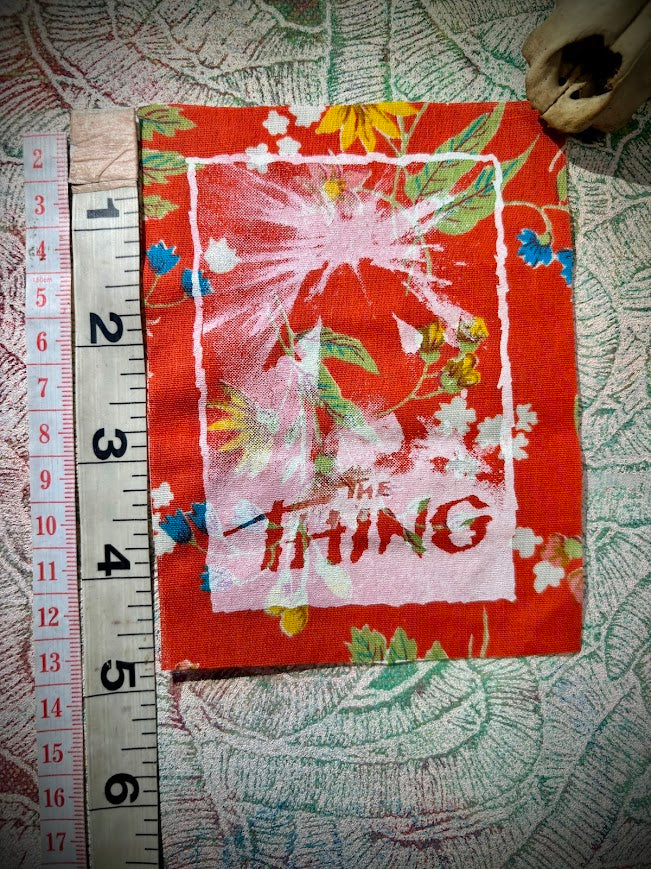 The Thing movie poster patch