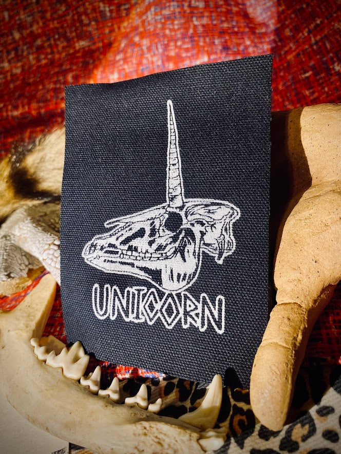 Unicorn Skull patch