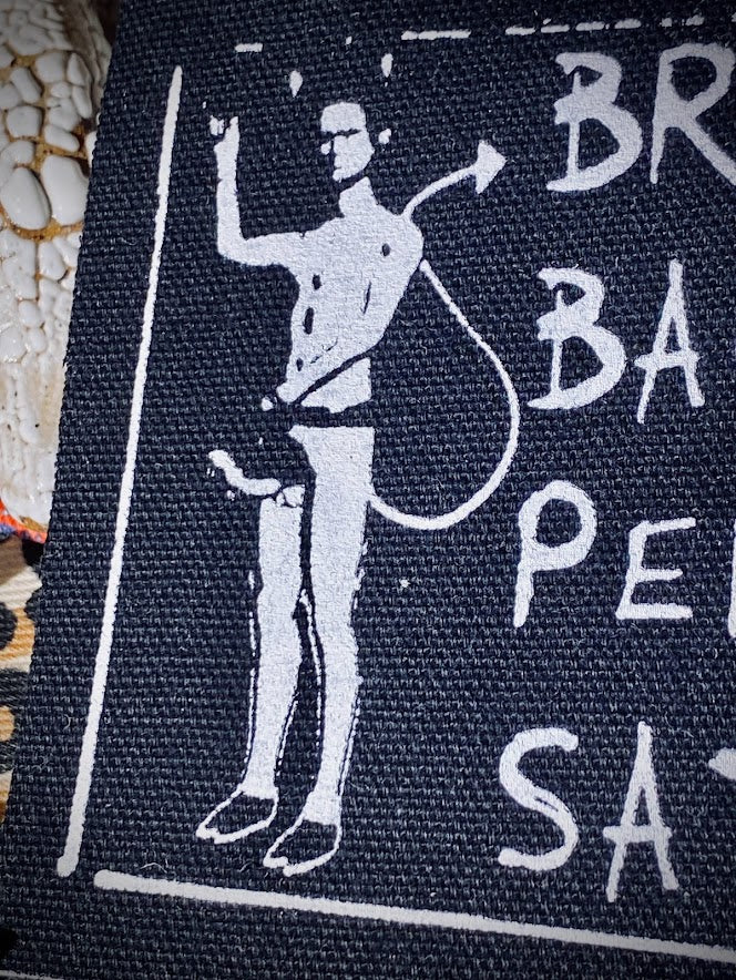 Bring Back Penis Satan sew on patch