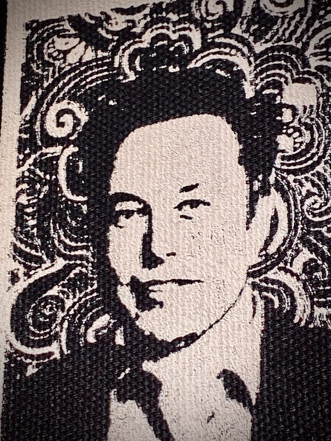 Elon Musk, The Twit tarot card sew on patch