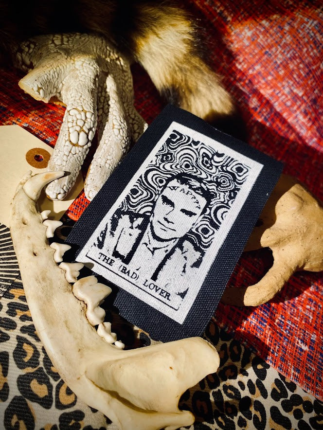 The (Bad) Lover tarot card patch featuring Ben Shapiro