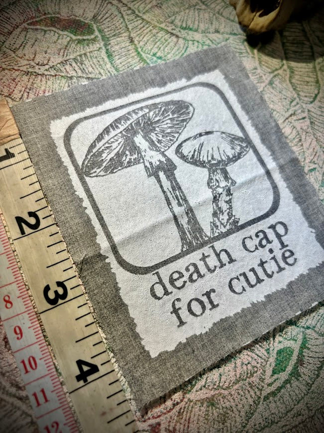 Death cap for cutie sew on patch