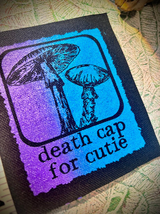 Death cap for cutie sew on patch
