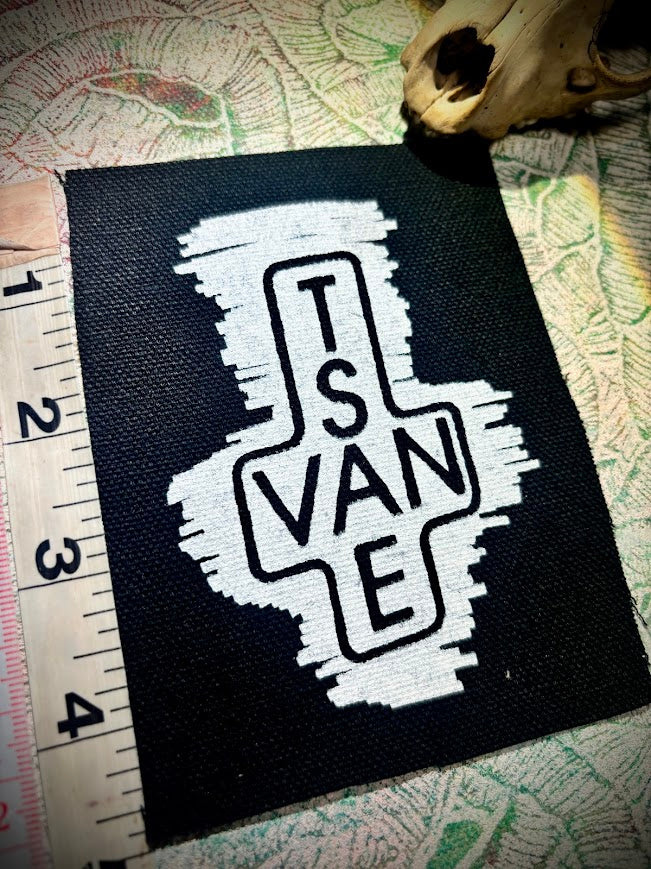Inverted East Van Cross patch.