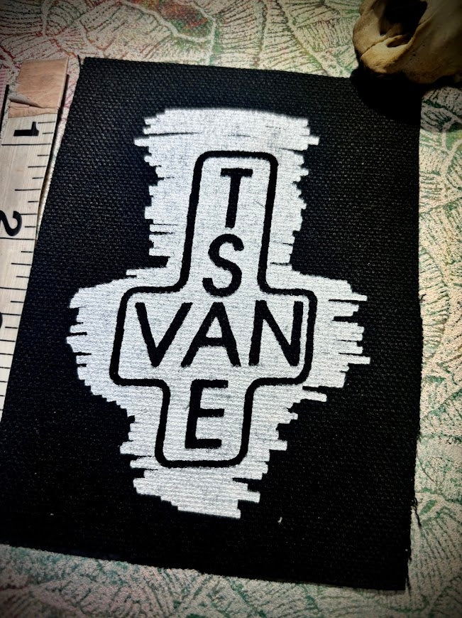Inverted East Van Cross patch.
