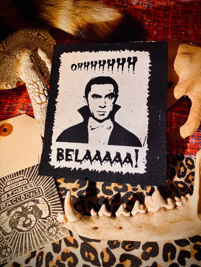 OHHHHHH! Belaaaaa! Bela Lugosi Bahaus sew on patch