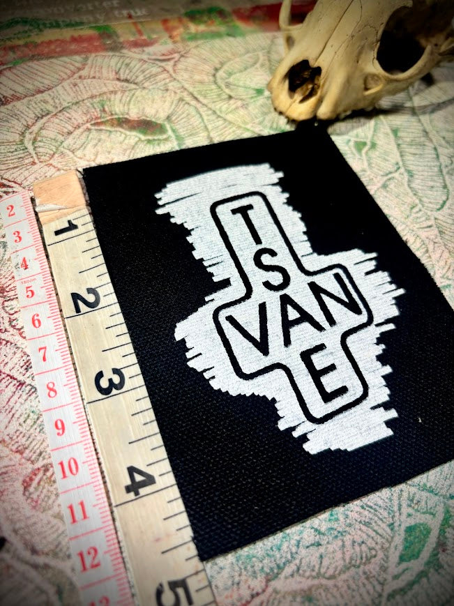 Inverted East Van Cross patch.