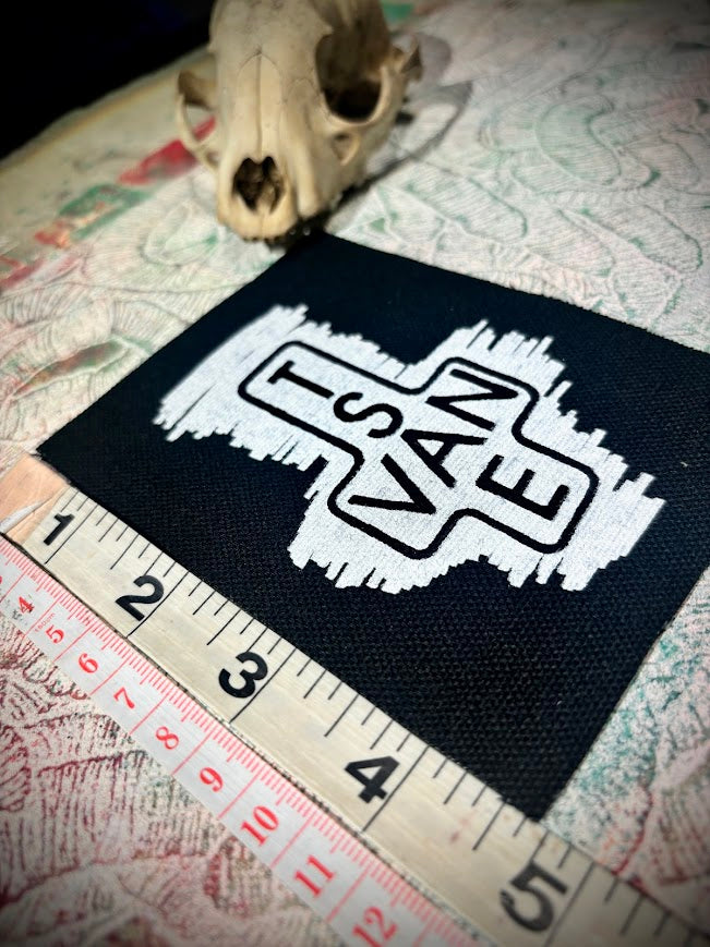 Inverted East Van Cross patch.