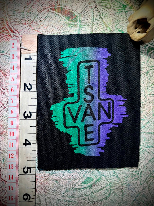 Inverted East Van Cross sew on patch
