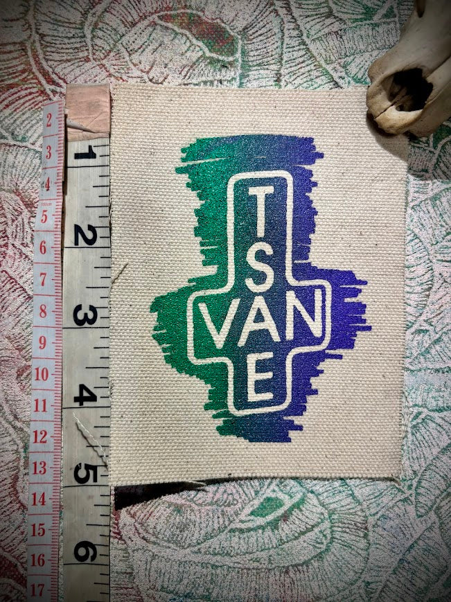 Inverted East Van Cross sew on patch