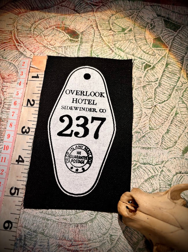 Room 237, overlook Hotel patch.