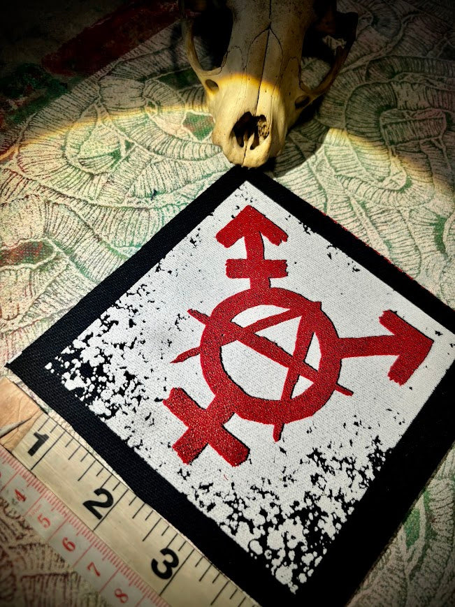 Trans-anarchy, gender anarchy sew on patch