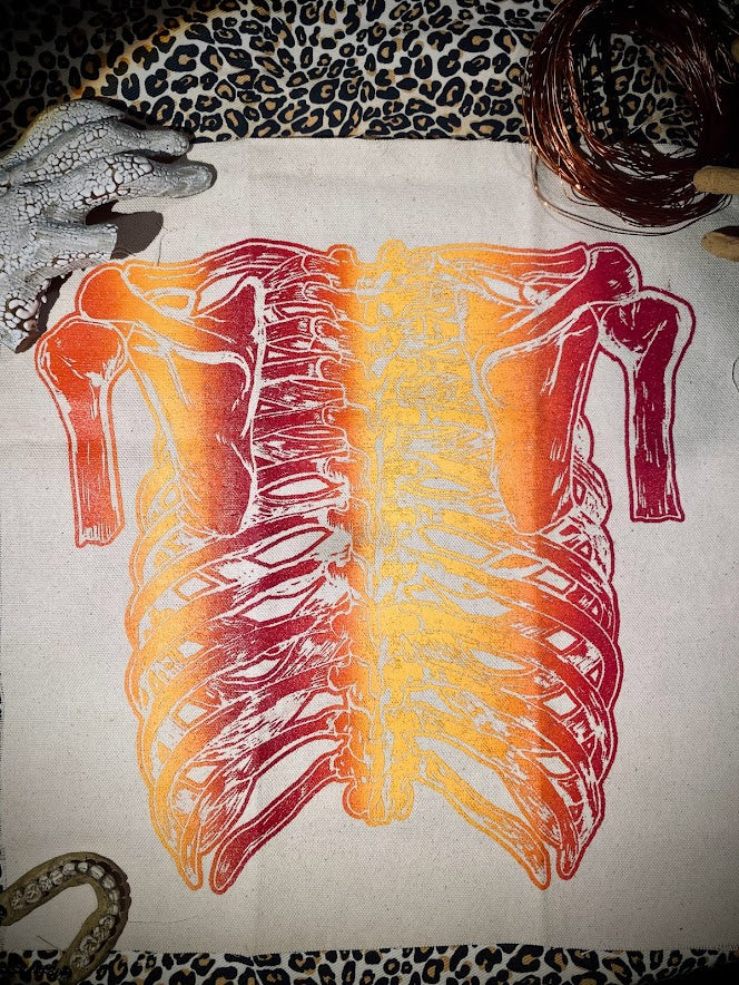 Back Rib cage large back patch