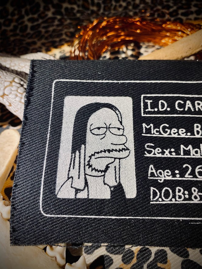 Brian McGee sew on patch.