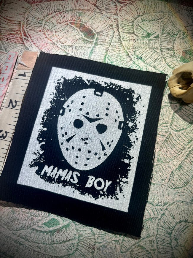 Jason, Mama's boy, Friday the 13th sew on patch