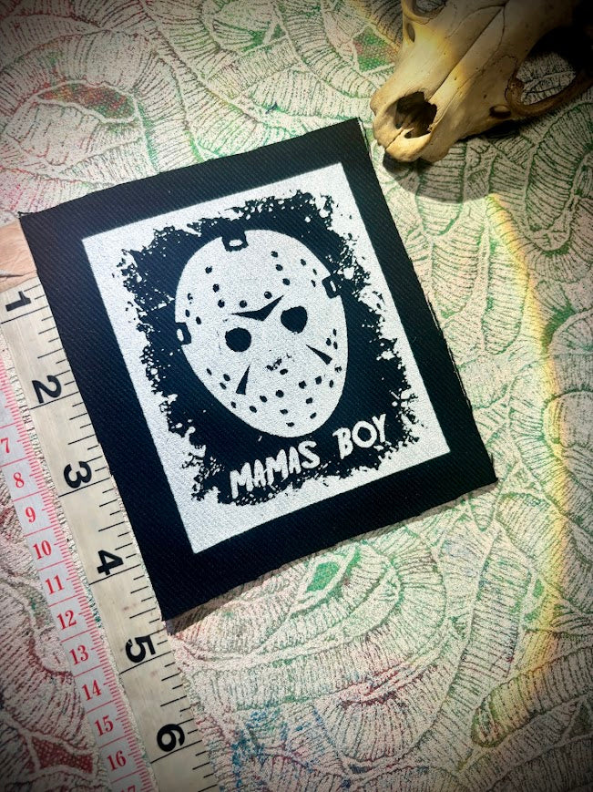 Jason, Mama's boy, Friday the 13th sew on patch