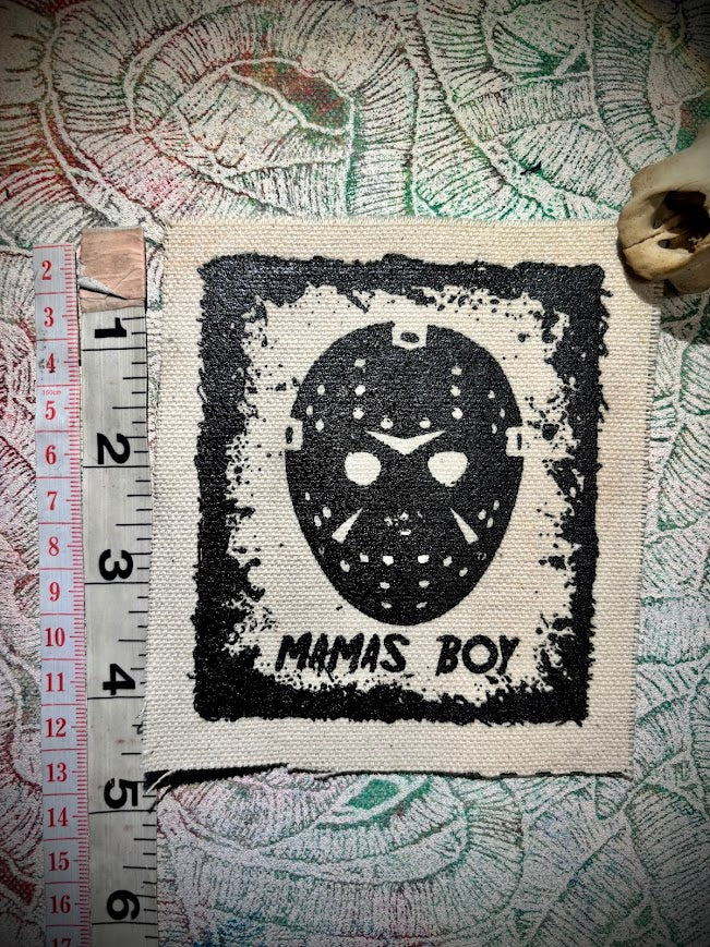 Jason, Mama's boy, Friday the 13th sew on patch