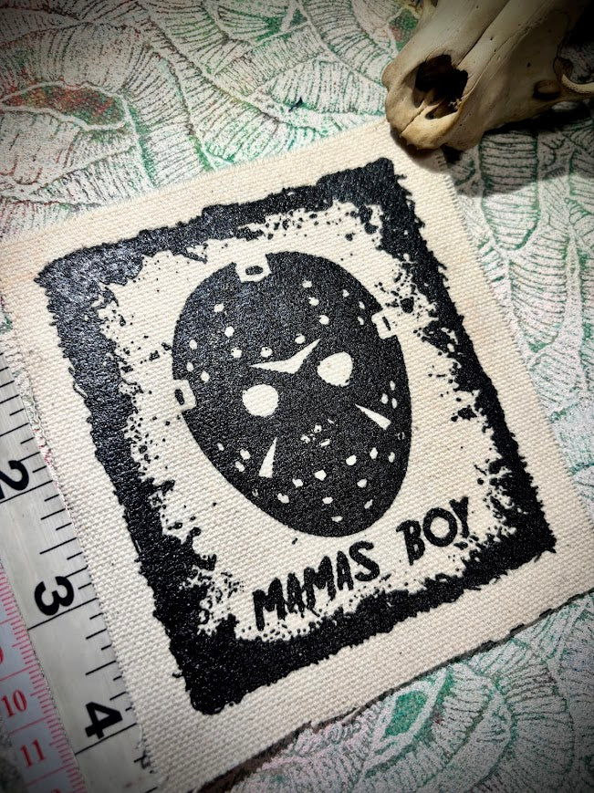 Jason, Mama's boy, Friday the 13th sew on patch