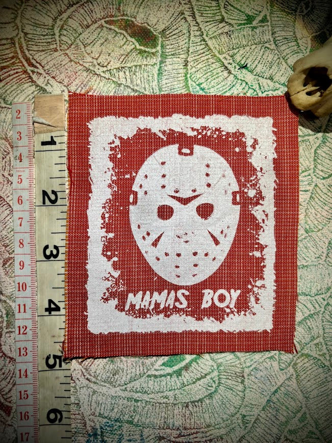 Jason, Mama's boy, Friday the 13th sew on patch
