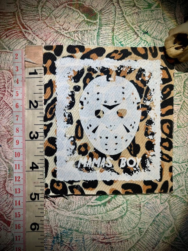 Jason, Mama's boy, Friday the 13th sew on patch