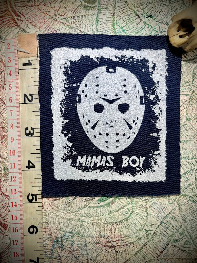 Jason, Mama's boy, Friday the 13th sew on patch