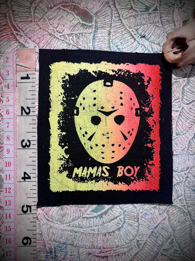 Jason, Mama's boy, Friday the 13th sew on patch