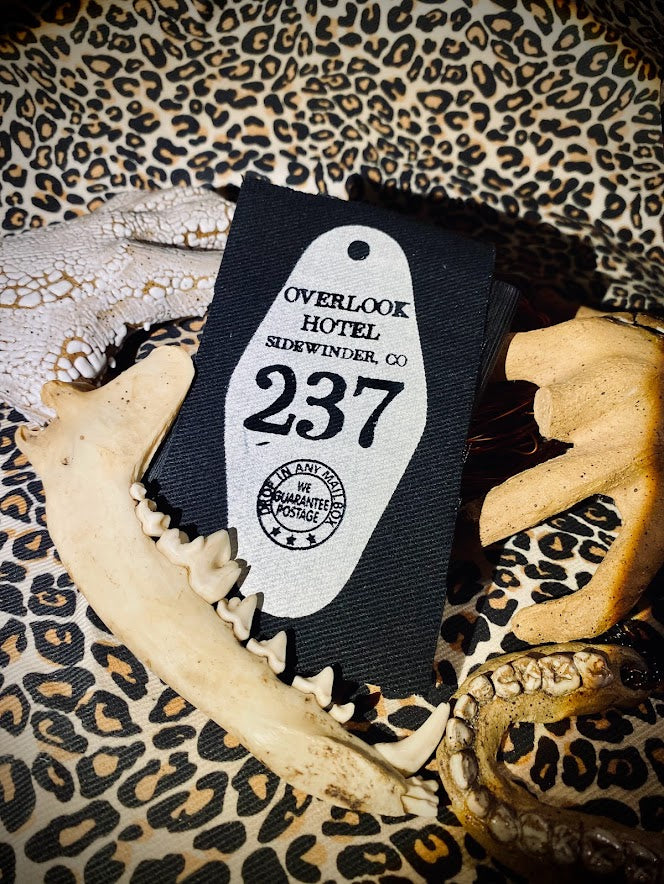 Room 237, overlook Hotel sew, The Shining, sew on patch