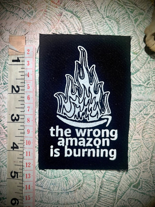 The wrong Amazon is burning patch