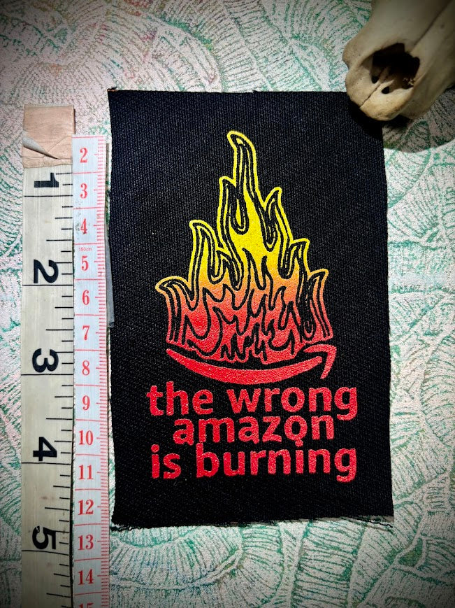 The wrong Amazon is burning patch