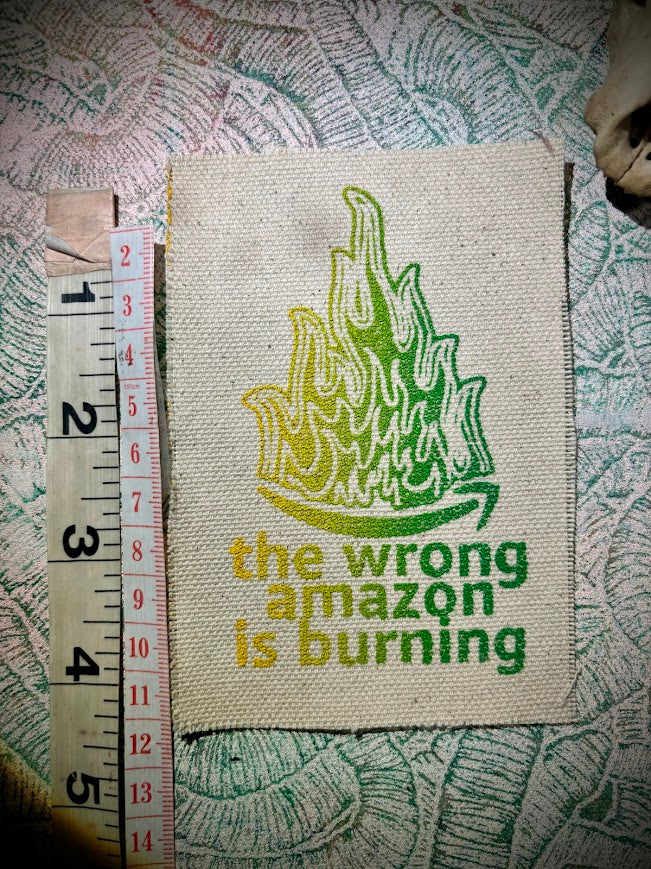The wrong Amazon is burning patch