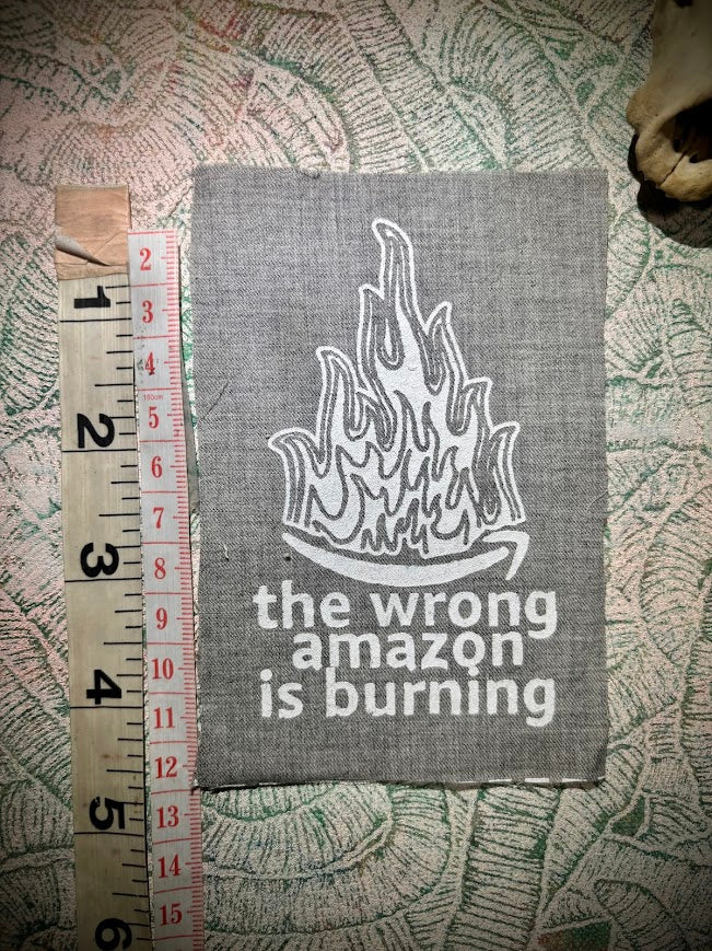 The wrong Amazon is burning patch