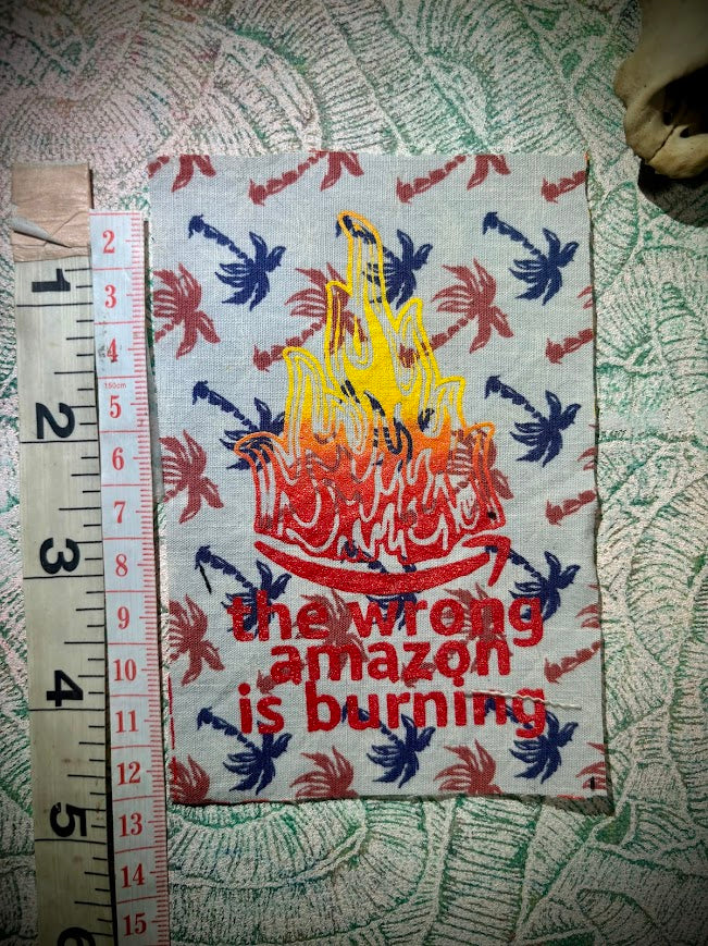 The wrong Amazon is burning patch