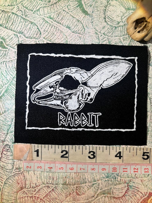 Rabbit skull patch