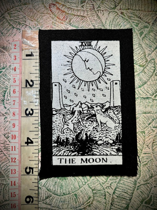 The Moon Tarot card patch