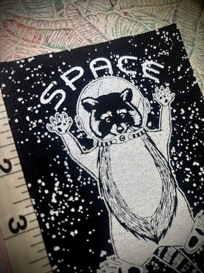 Space Chonk, Raccoon space traveler patch