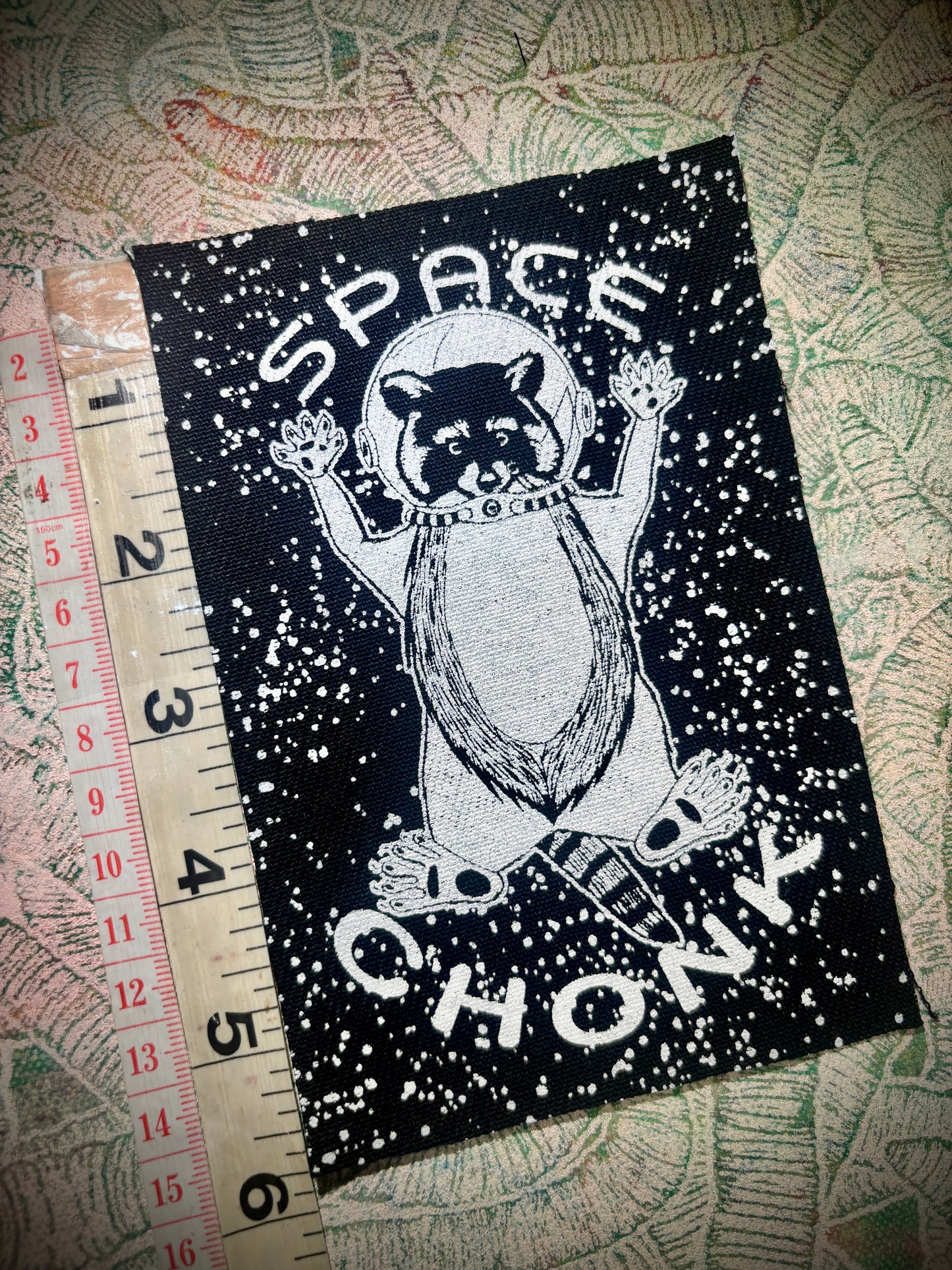 Space Chonk, Raccoon space traveler patch